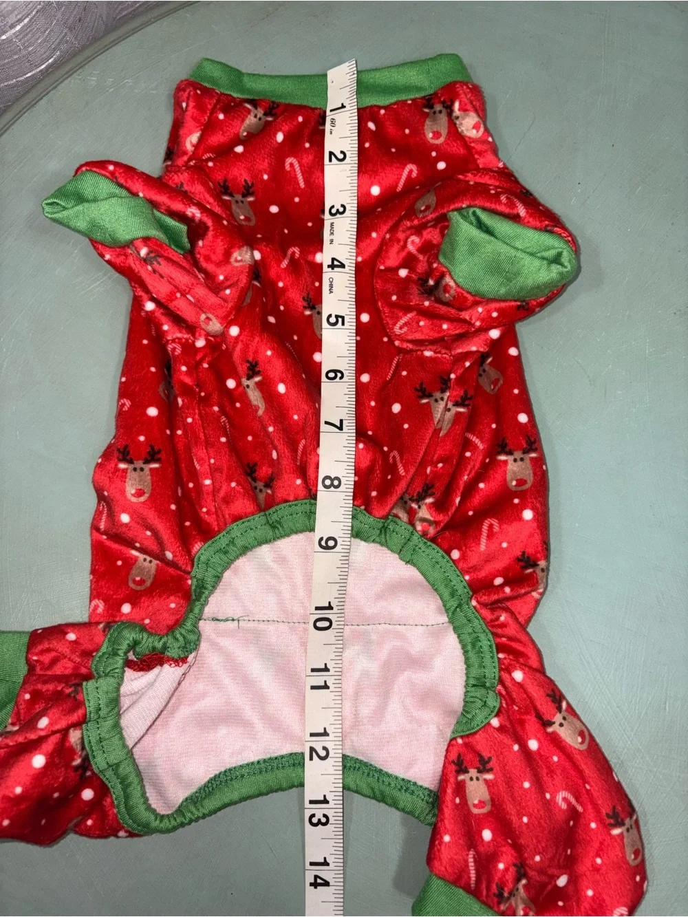 Lot 3 Small Dog Christmas Pajamas Fleece Holiday Reindeer Plaid Polar Bear XS